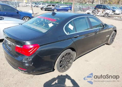 2011 BMW 750I xDrive from USA, damaged, VIN WBAKC6C59BC395045